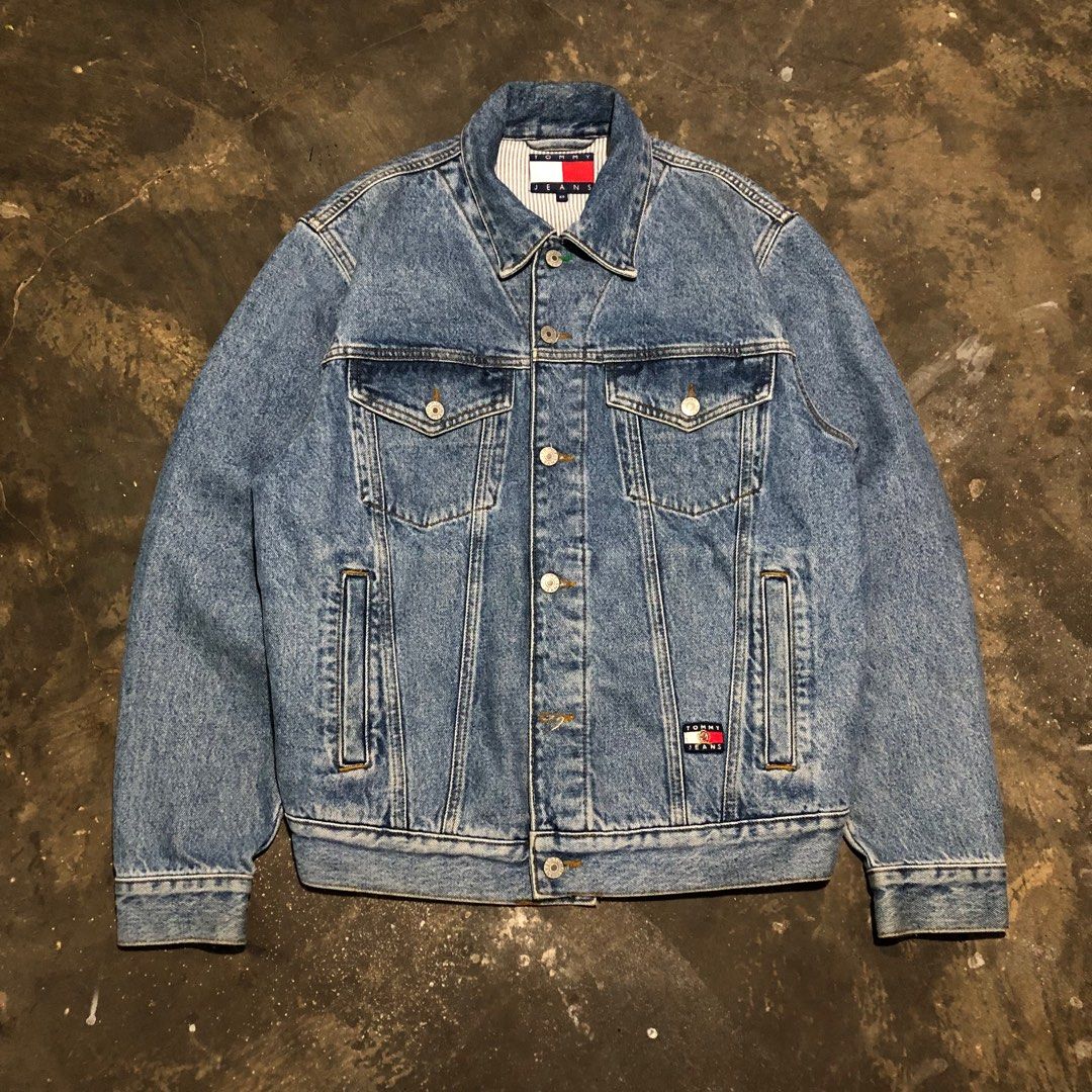Oazifestiv Tommy Jeans Jacke Vintage Jaket Oversized Denim Jacket