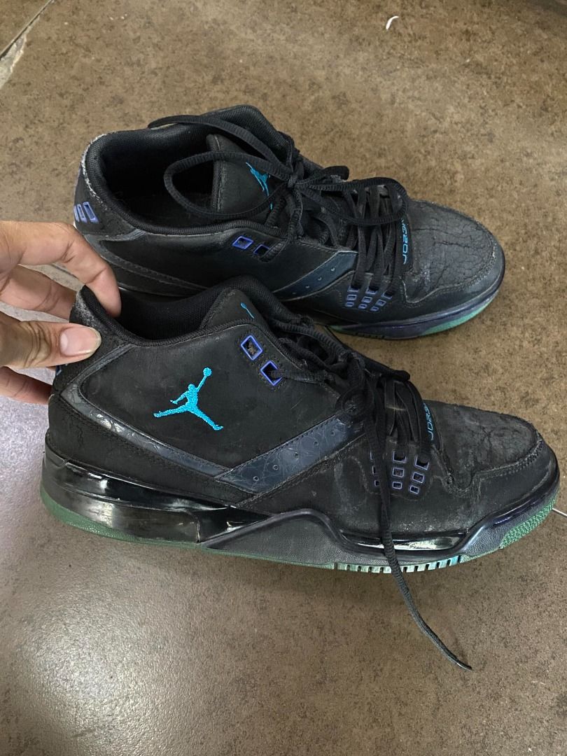 Jordan flight 23 black and blue top