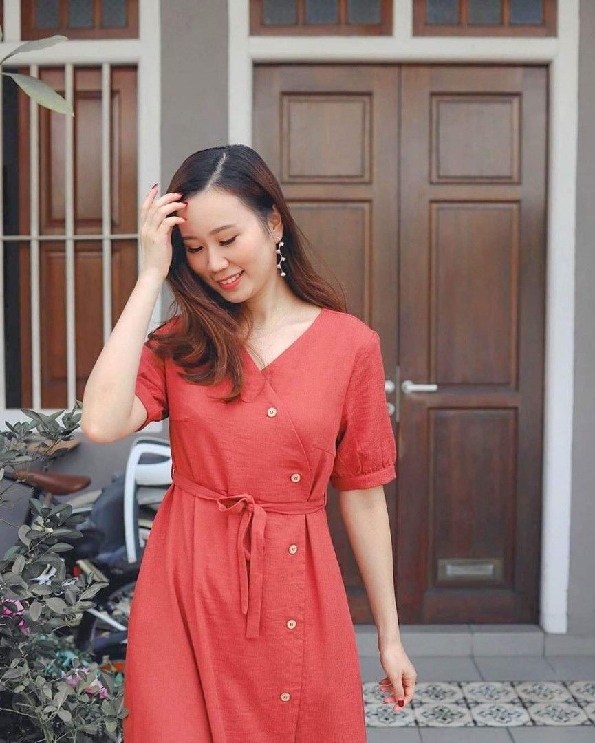 Jump Eat Cry Charlotte Button Down Nursing Dress