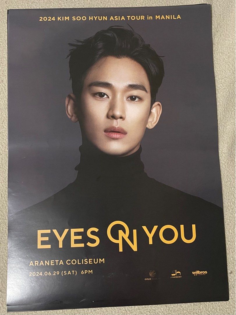 Kim Soo Hyun poster Manila fan meet, Hobbies & Toys, Memorabilia ...