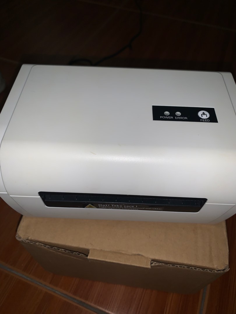 Label Printer (Greyed Out Ink), Computers & Tech, Printers, Scanners