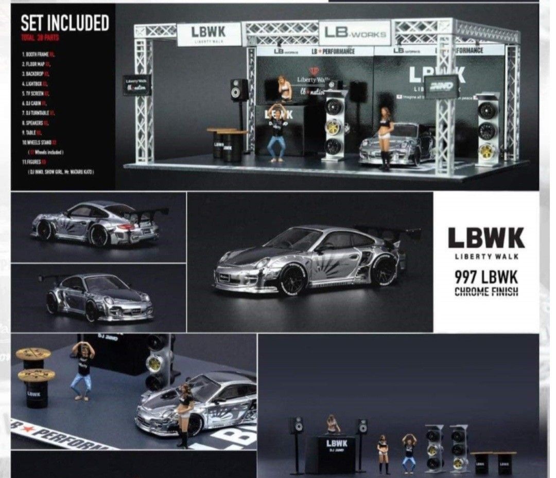 Lbwk Inno64 - DIO64-001 LBWK Car Salon diorama, Hobbies & Toys, Toys ...