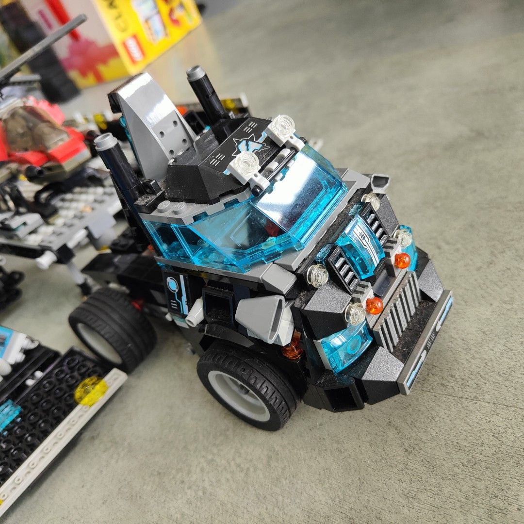 Lego ultra agents headquarters truck bricks