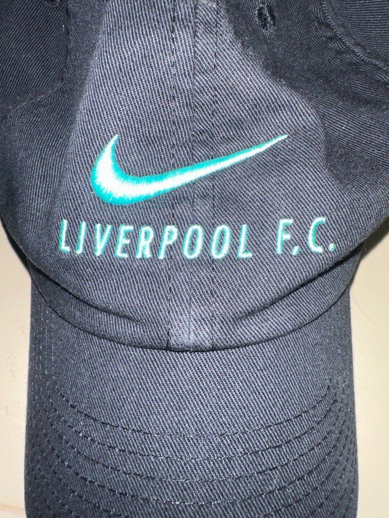 lfc nike adults dark grey trucker cap