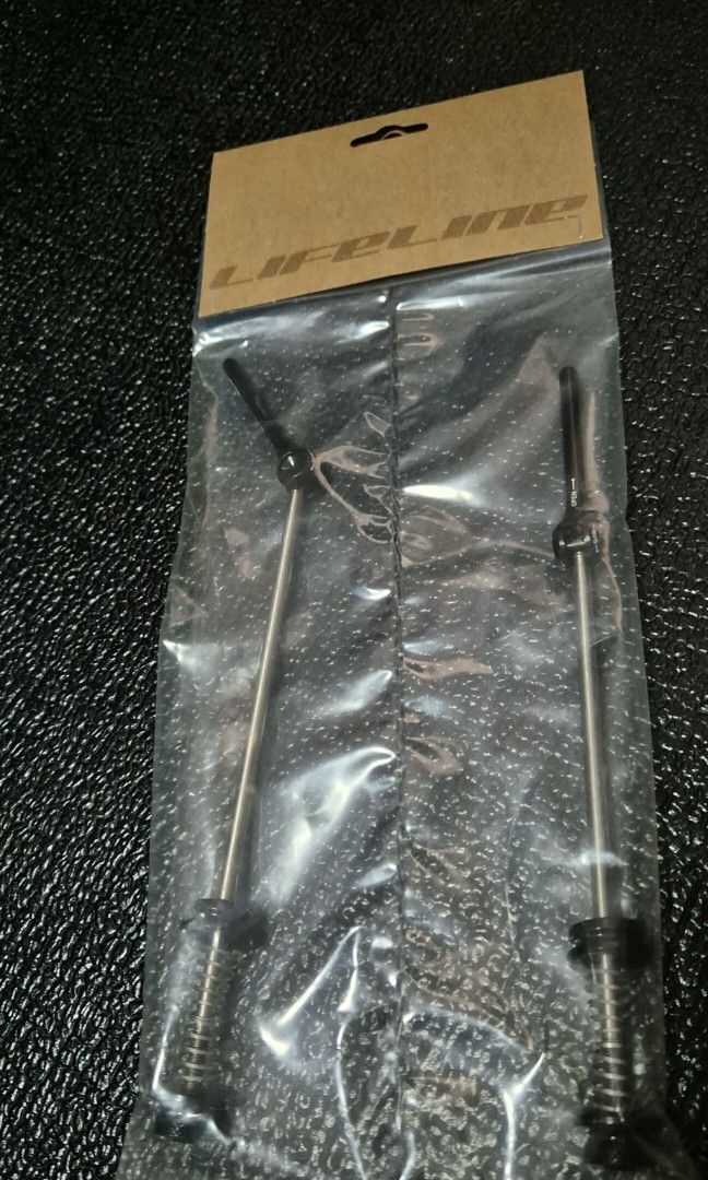 Lifeline Titanium Quick Release Skewer set Sports Equipment Bicycles Parts Parts Accessories on Carousell