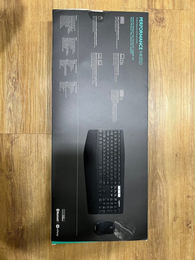 Logitech Performance Keyboard MK850, Computers & Tech, Parts ...