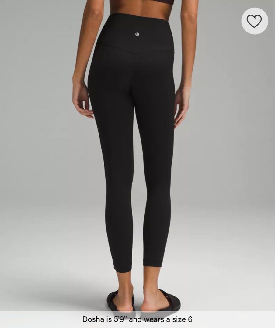 Lululemon Align High Rise Pants 25 Women s Fashion Activewear on Carousell