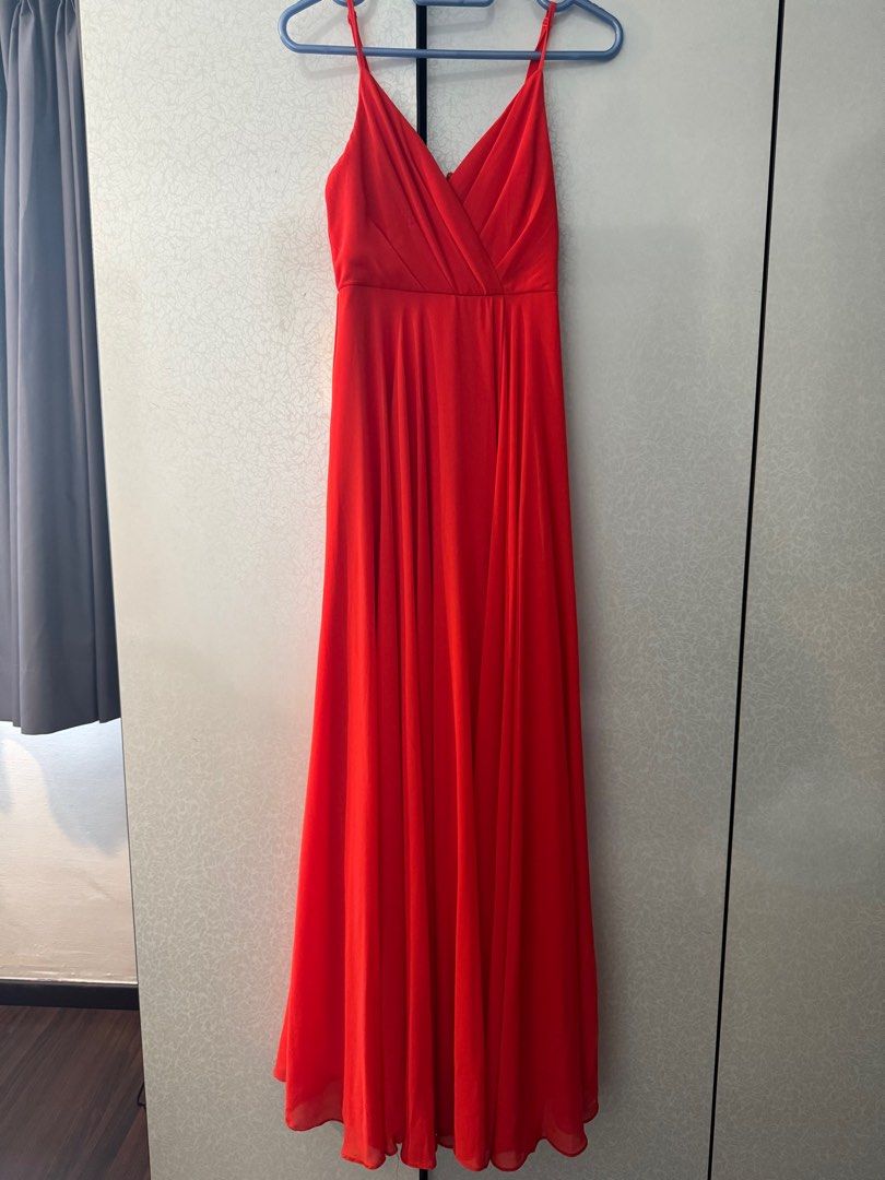 Lulu's orange dress shop