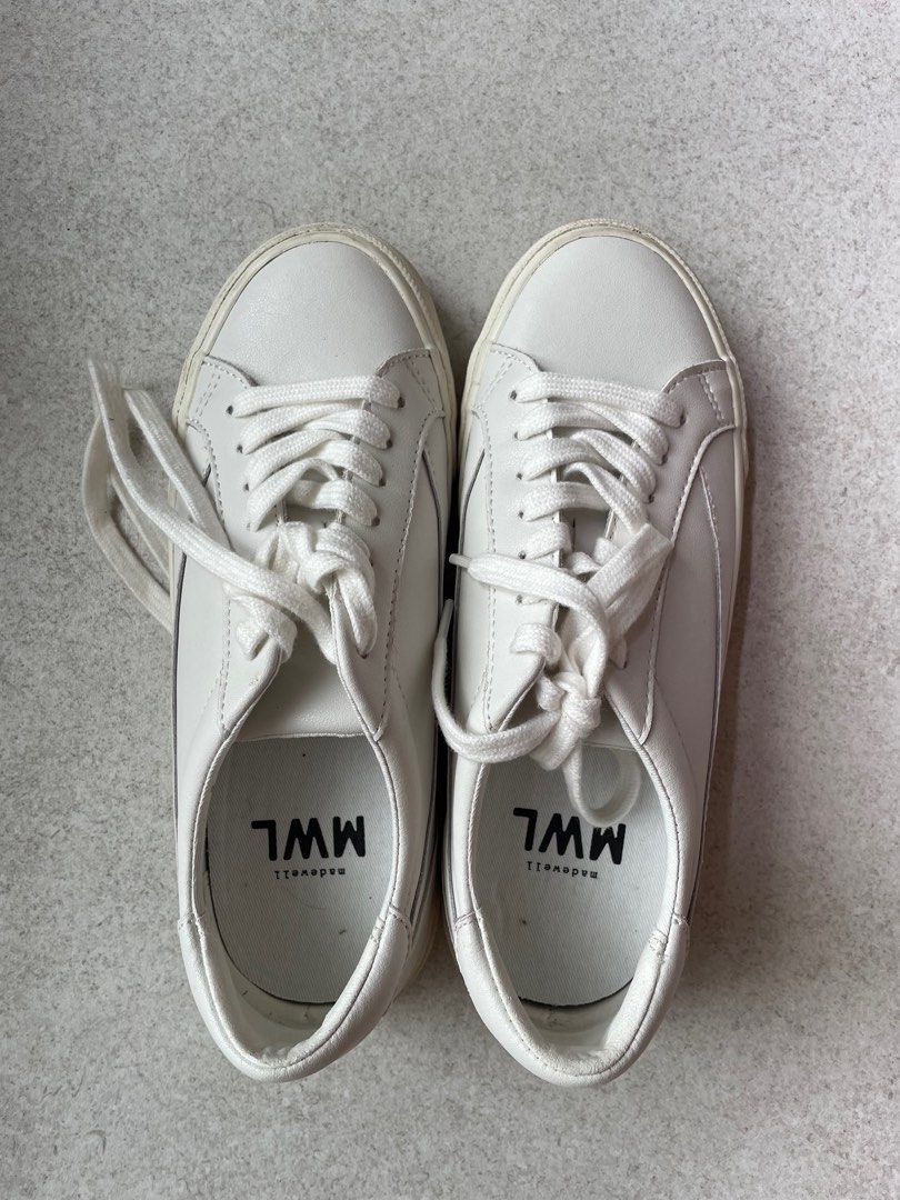 Madewell Sidewalk Low Top Sneakers Women s Fashion Footwear Sneakers on Carousell
