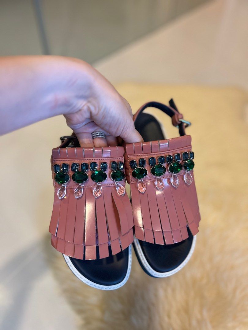 Marni jeweled sandals deals