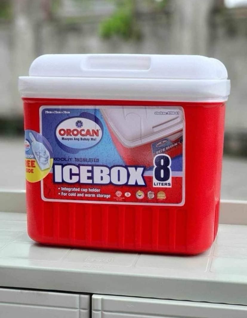 MURANG OROCAN ICE BOX COOLER ✅📌 (Category: Storage Boxes & Baskets) located in Manila. Submitted by katttt214 (Listing ID 1311682032, Image 2). Description: MURANG OROCAN ICE BOX COOLER ALL LITERS ARE AVAILABLE 💯 Brand New 💯 High quality products 💯 Affordable and Durable 💯 Lowest price guarantee 👍 ♨️ONHAND♨️ COD OR GCASH.