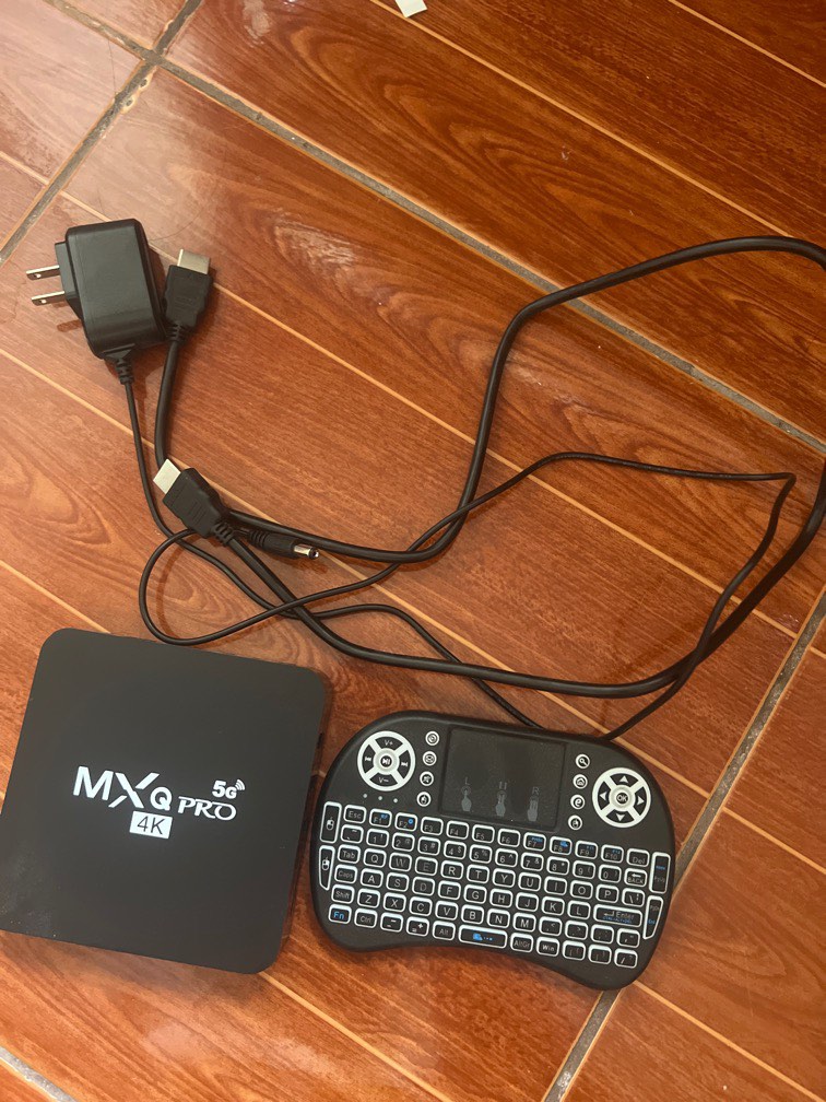 MXQ PRO 5G 4K TV Box 8+128 Android Smart tv box+ I8 Mini Keyboard 2 ...