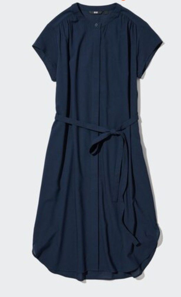 uniqlo navy blue dress DRESSES | UNIQLO UPDATE