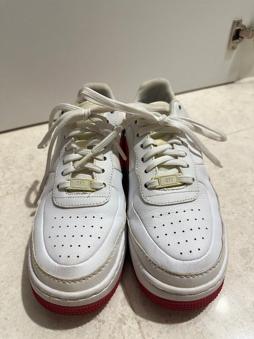 Nike Air Force 1 Jester Red Women s Fashion Footwear Sneakers on Carousell