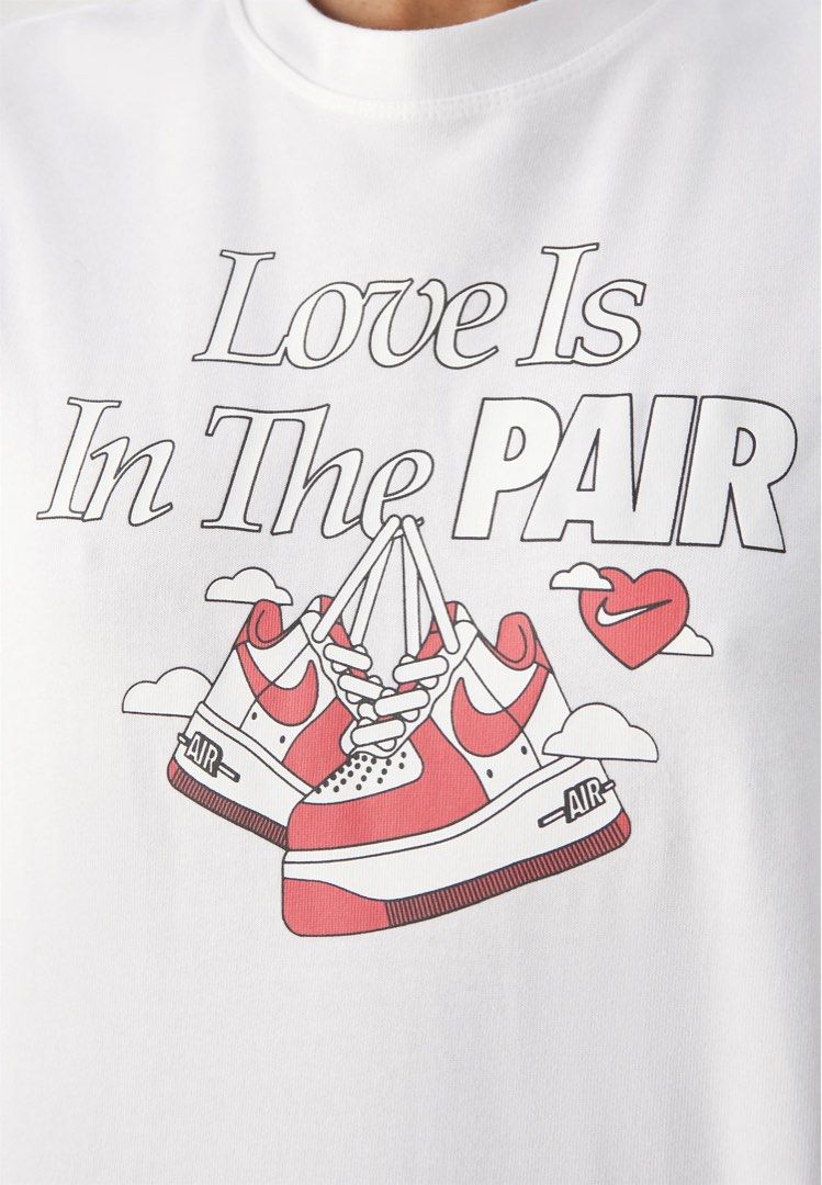 Nike Love is in the Pair T shirt Valentine s Day Special