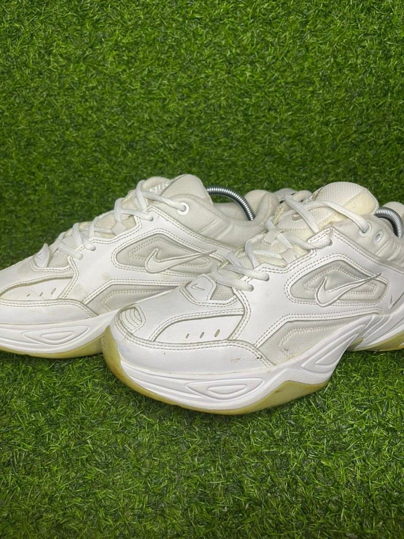 Nike M2K Tekno White sz 43 Fesyen Pria Sepatu Sneakers di Carousell