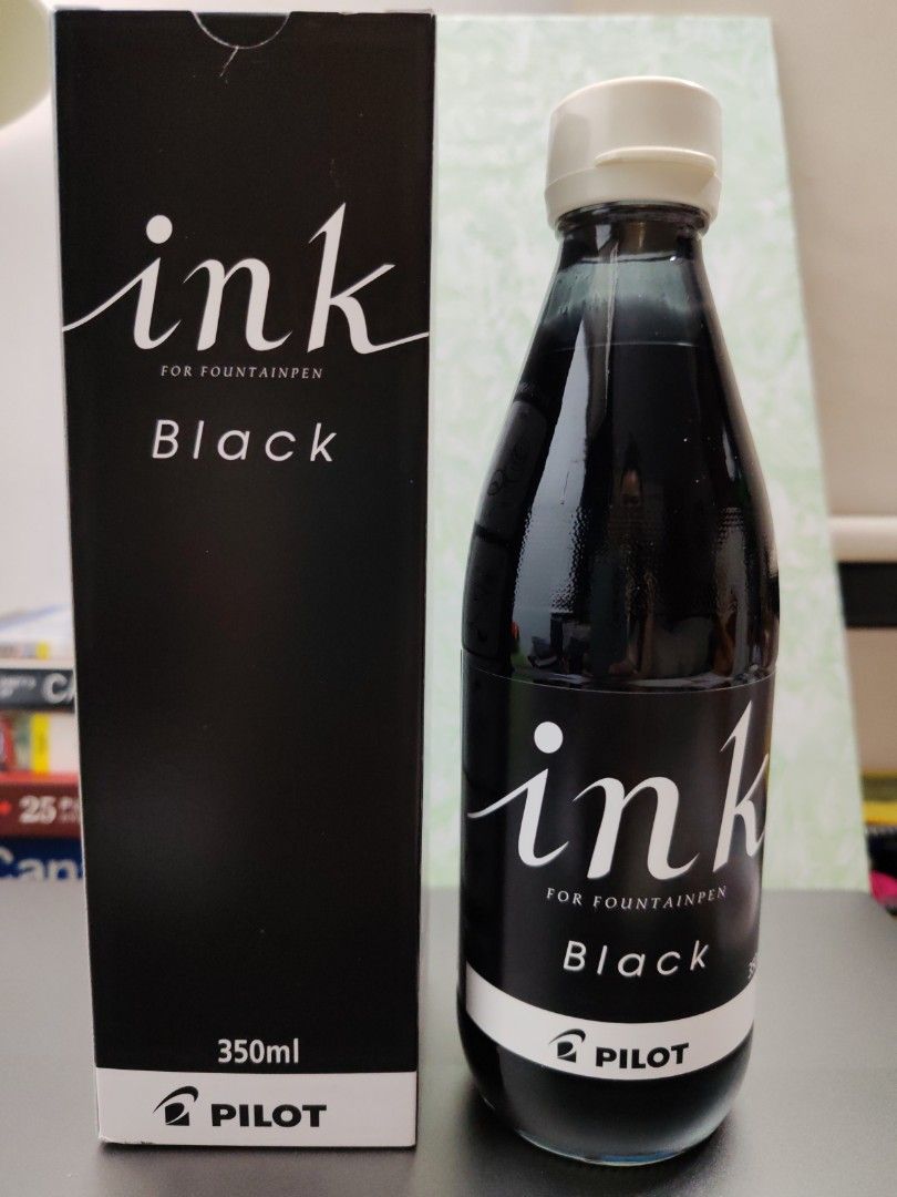 Bottle Pilot Blue Black 350ml Pilot Fountain Pen Ink 350ml Black