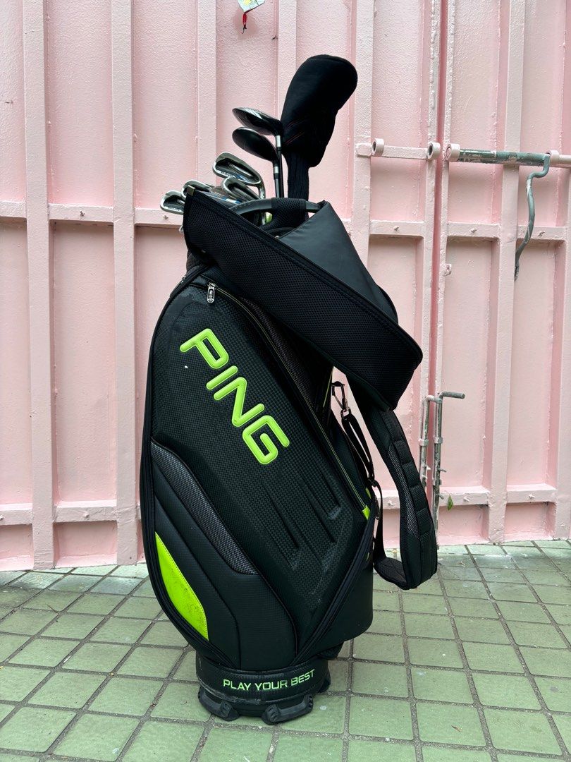 Ping G30 Golf Set for Beginners (Complete) (Category: Golf) located in Manila. Submitted by eclipse58 (Listing ID 1311559481, Image 1). Description: COMPLETE Ping G30 Golf Set ✅️ 5-9 Irons, Pitching Wedge, Cleveland RTX 56 degree & 60 degree ✅️ Ping G30 Driver, Taylormade Burner Superfast 3 Wood & Taylormade Aeroburner 5 Rescue ✅️ Odyssey Works Putter & Ping Golf Bag ✅️ Original Ping Steel Shaft & Golf Pride Grips ✅️ Very good condition & NO ISSU