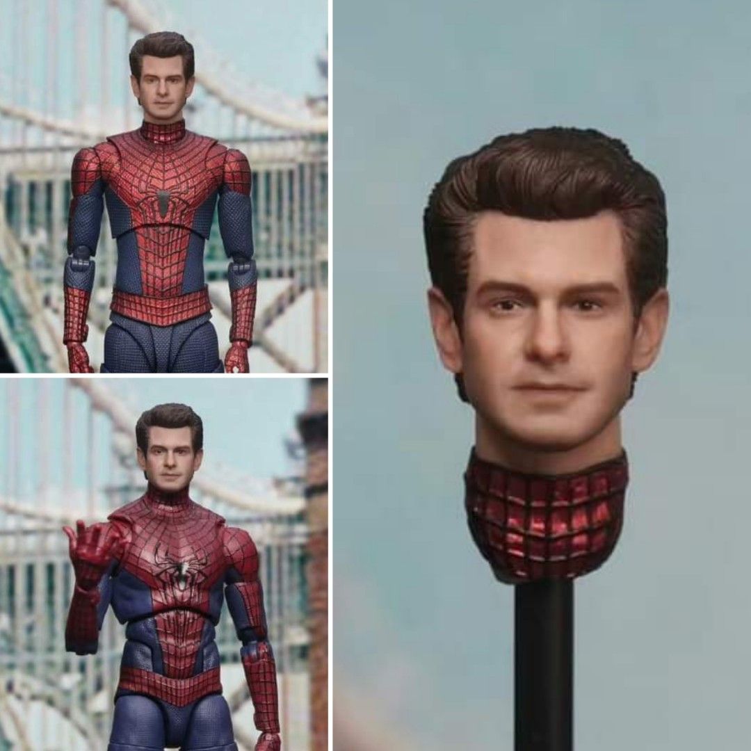 pre order* Manipple head sculpt Andrew Garfield for Amazing Spider