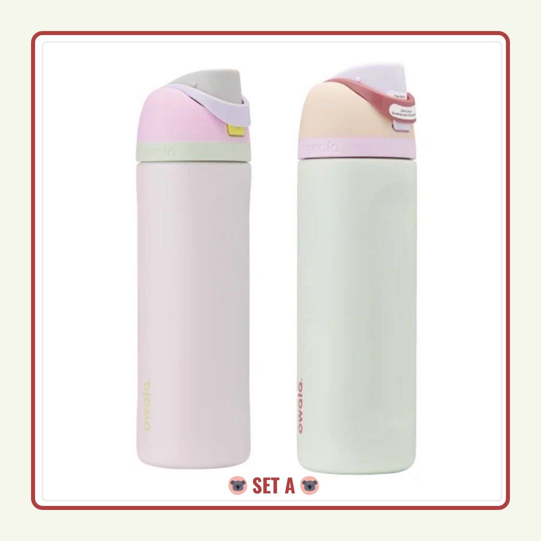 PRE-ORDER: Owala Freesip Bottle 24 oz.: Candy Coated - Coastal Mist (Category: Water Bottles & Tumblers) located in Marikina City. Submitted by shopxjlyn (Listing ID 1311589474, Image 1). Description: 🌟 PRE-ORDER 🌟 We’ve had a slight price adjustment; these are selling out fast in stores! ETA: Sept-Oct, expect delays Price: 2,650 each :) DP Required: 50% Availability: ✅ Only 1 slot left!.