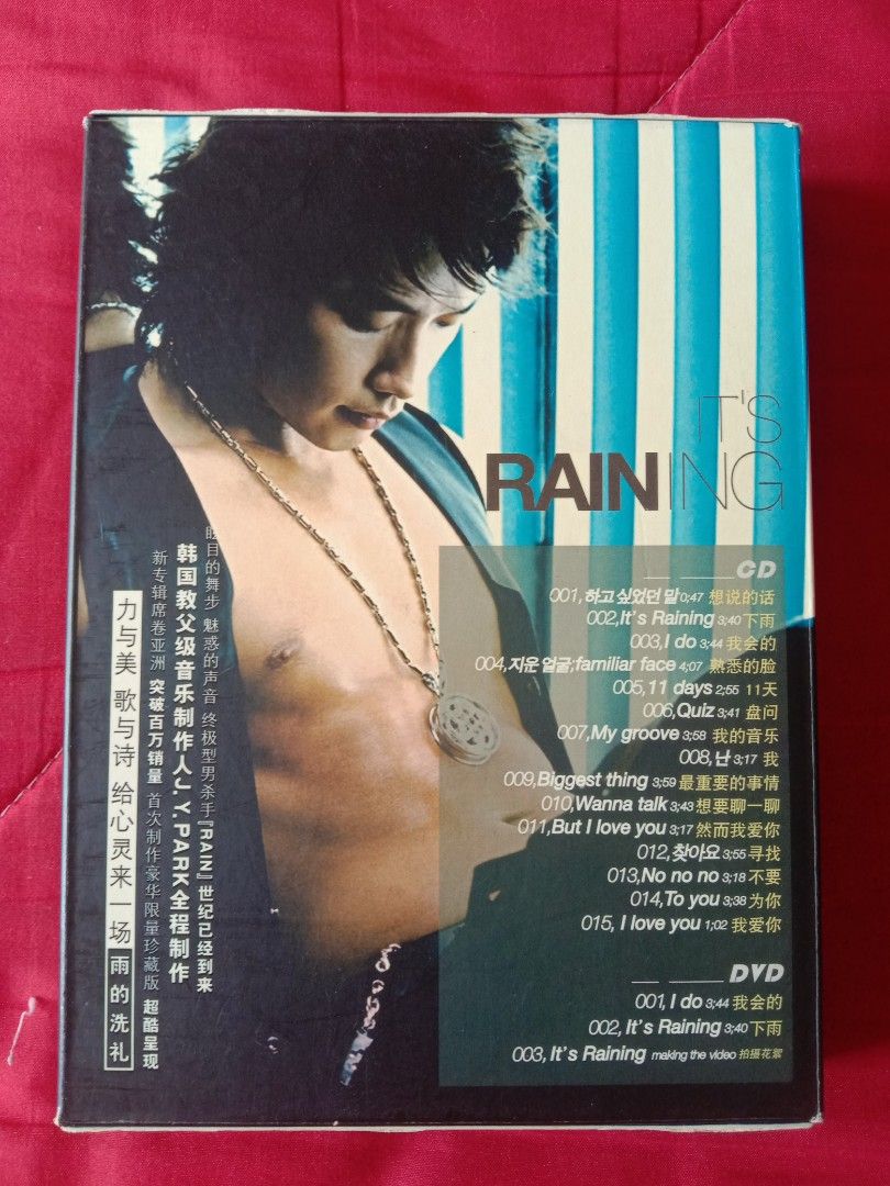 Rain - It's raining, Hobbies & Toys, Music & Media, CDs & DVDs on