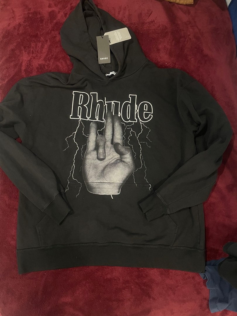 Rhude shocker hoodie on sale