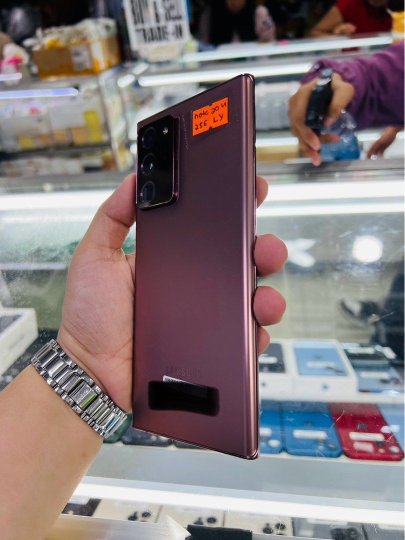 Samsung Note 20 Ultra 5G 256/12gb (Category: Samsung) located in San Juan City. Submitted by javedsgadgetshop (Listing ID 1311696152, Image 2). Description: OPEN FOR INSTALLMENT VIA CREDIT CARD/GGIVES/SPAY/BILLEASE & SWAP/TRADE-IN! WE BUY AND SELL ( ANYKINDS OF UNIT BINIBILI PO NAMIN)! PTPA : Padelete po f bawal Read ❗️Onhand ‼️ Samsung Note 20 Ultra 5G •256/12gb •NTC Variant •Good batt health •Factory Unlock •95% Smoothness •No hidden issue | No
