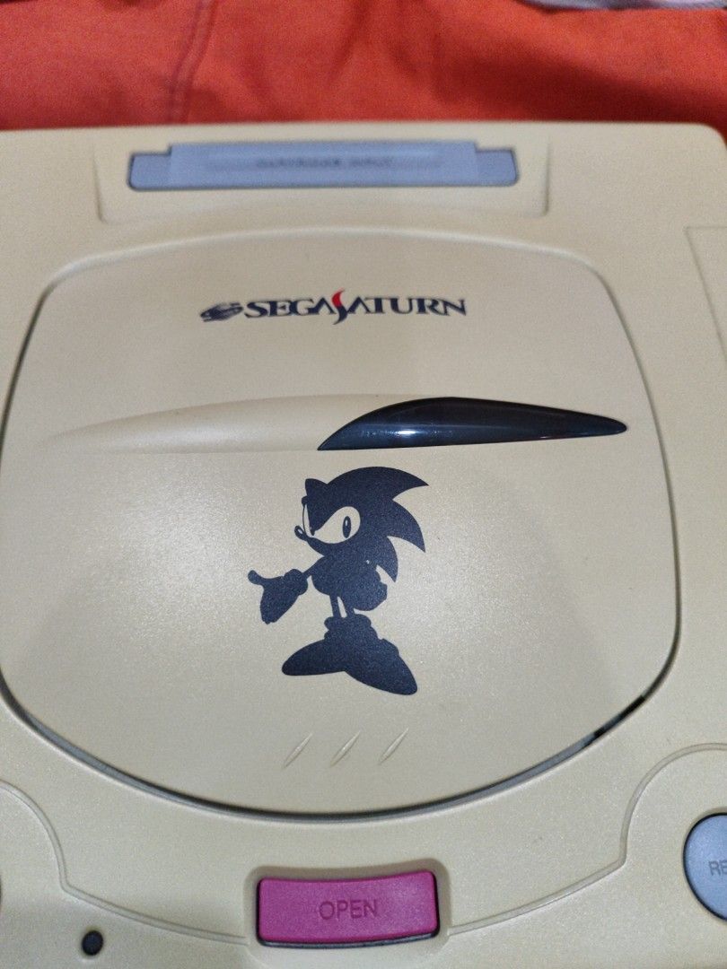 Sega Saturn sonic limited edition japanese, Video Gaming, Video