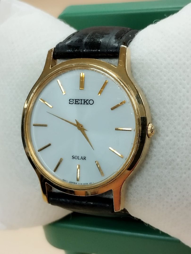 Seiko Solar Quartz Gents Watch SUP872P1 Retail Price 350