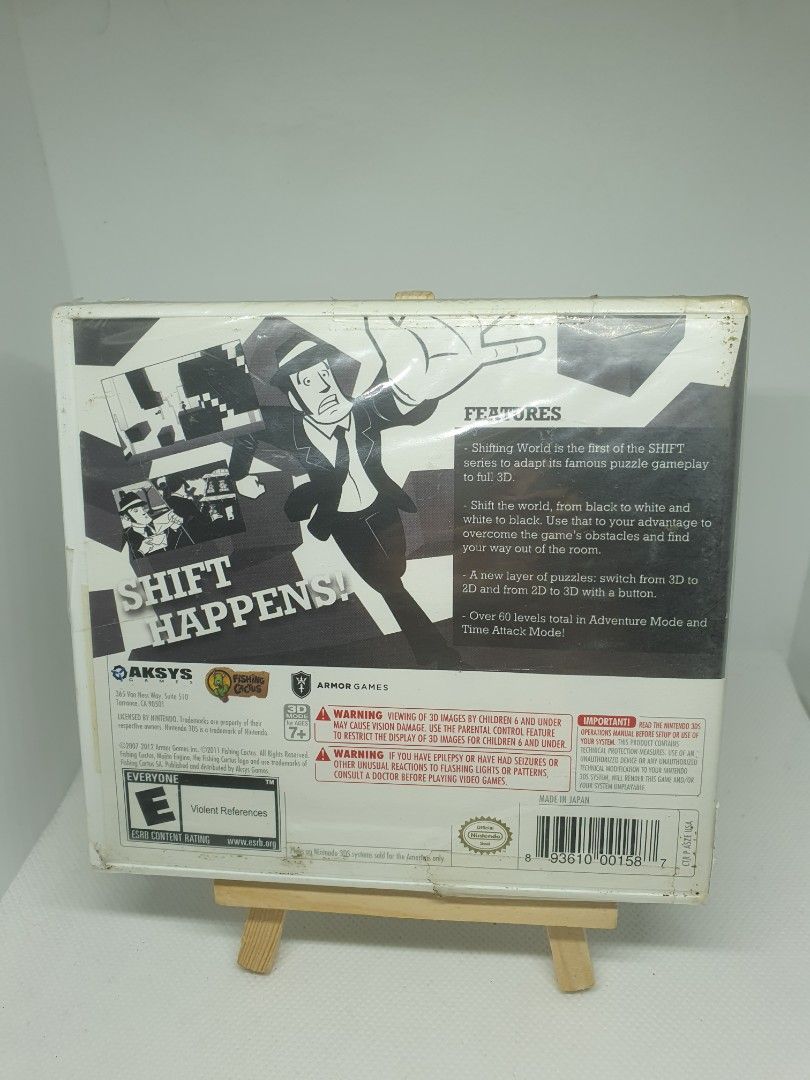 Shifting World (Nintendo DS) (Category: Nintendo) located in Quezon City. Submitted by itemsforadoption (Listing ID 1311649410, Image 2). Description: Rfs: Its 2024! Happy New Year! Hoping you have a good year ahead of you! If you have questions feel free to send a message. Though I'll most likely be able to reply from 10am to 8pm. Please be patient and understanding. Decluttering games and items that I've picked up or for friends and family. Pri