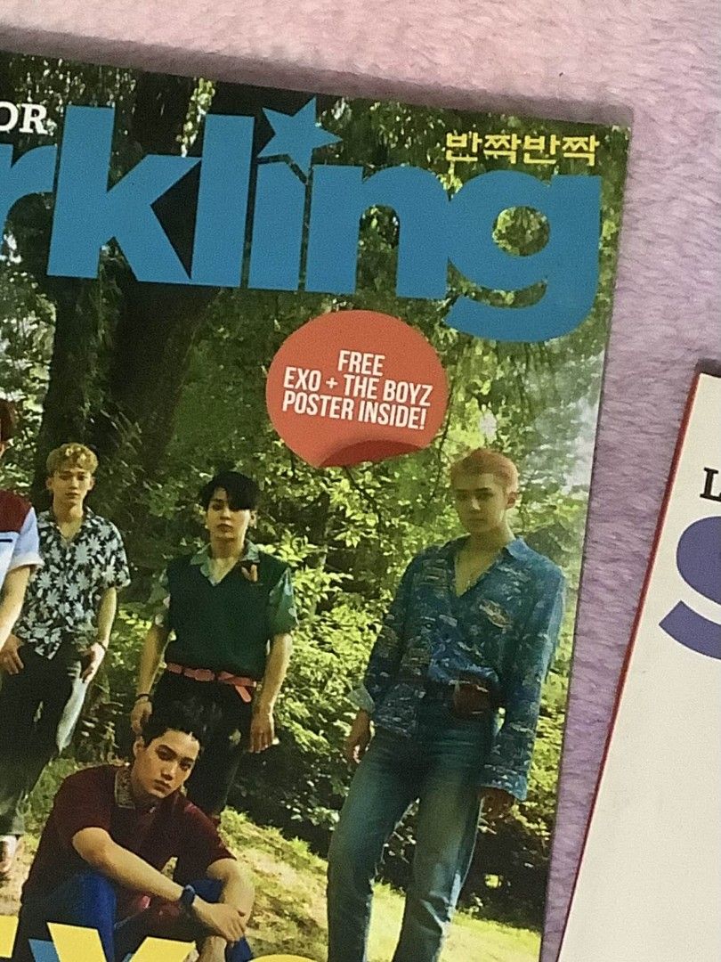sparkling magazine (2017-2019) (Category: Magazines) located in Manila. Submitted by strawbewickie (Listing ID 1311663233, Image 3). Description: :¨ ·.· ¨: `· . wts lfb ph 🦕⭐️ ∩`･◇･) sparkling magazines !! [..⛃⛂] ₱ on pic + fees 650 if taking set! no to sensitive buyer feta ! (onhand) payo or 3 days after oc ꖛ kpop magazine wts wtb jung hae in exo bts seventeen gfriend momoland redvelvet nam joo hyuk sunmi hyuna suzy cl jessica hyolyn siper juni