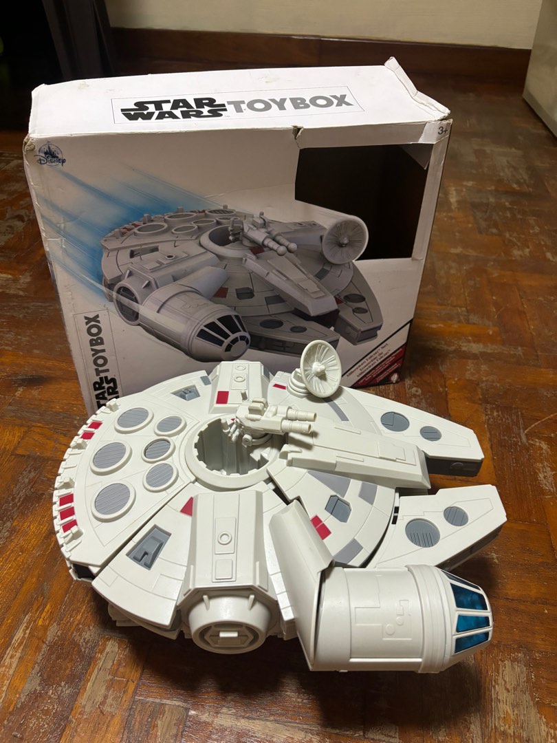 Star wars toybox millennium falcon top