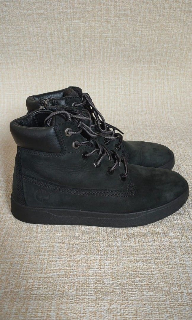 Davis square 6 inch boot for juniors in black shop