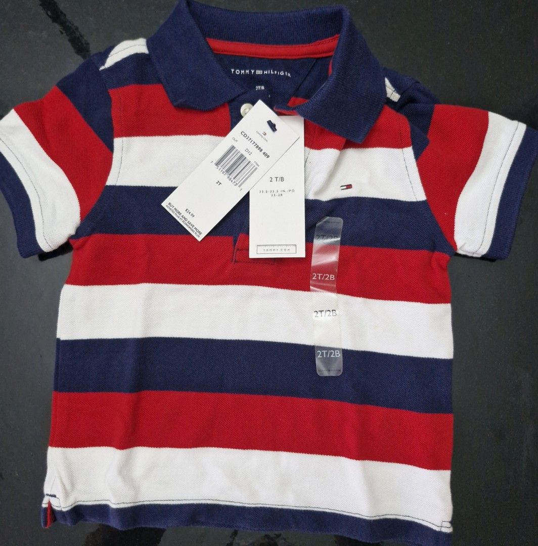 TOMMY HILFIGER POLO T SHIRT ORIGINAL AND TAG