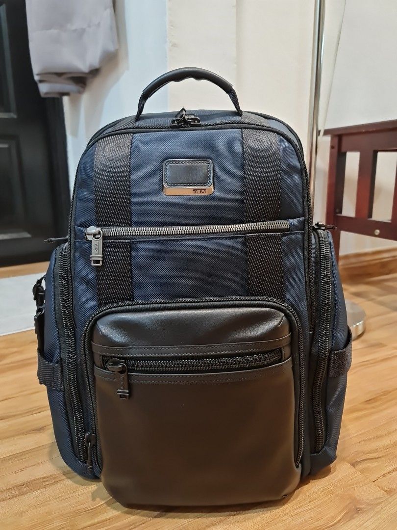 tumi alpha bravo sheppard deluxe brief pack Men s Fashion Bags Backpacks on Carousell