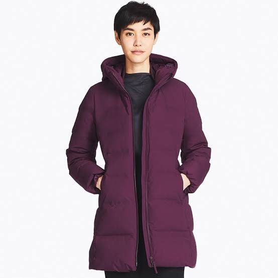 UNIQLO Women Seamless Down Short Coat Violet Size Small Puffer Winter Snow Women s Fashion Coats Jackets and Outerwear on Carousell