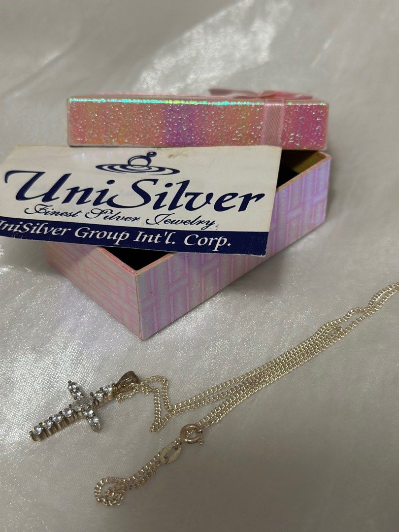 Unisilver cross necklace cheap