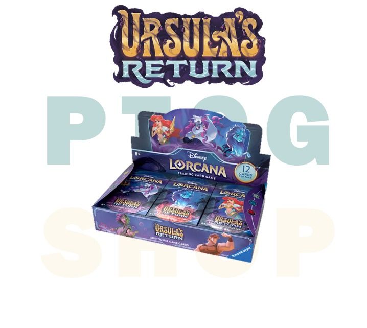 Ursula's Return Booster Box - Disney Lorcana Trading Card Game, Hobbies &  Toys, Toys & Games on Carousell