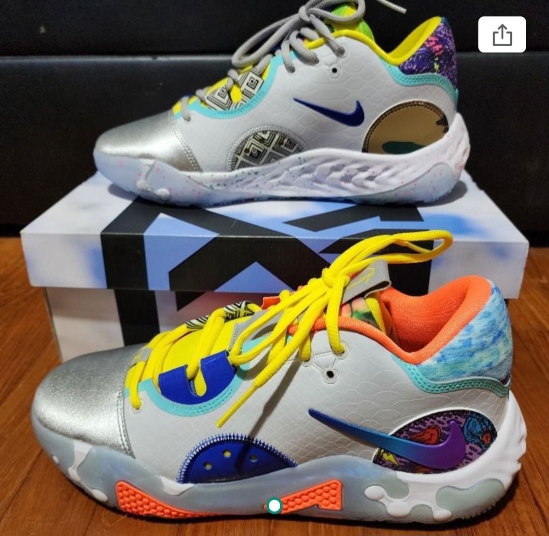 US9 Nike Paul George PG6 PG 6 what the basketball shoes Men s Fashion Footwear Sneakers on Carousell
