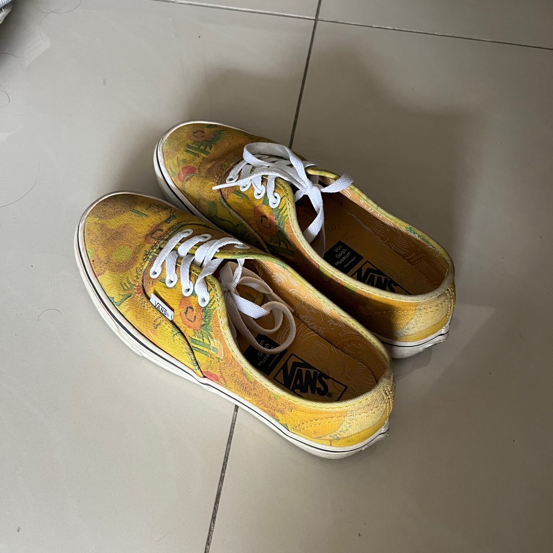 Vans authentic van gogh sunflowers cheap