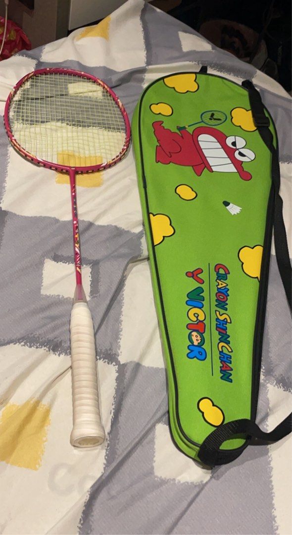Victor X shin chan, Sports Equipment, Sports & Games, Racket & Ball ...