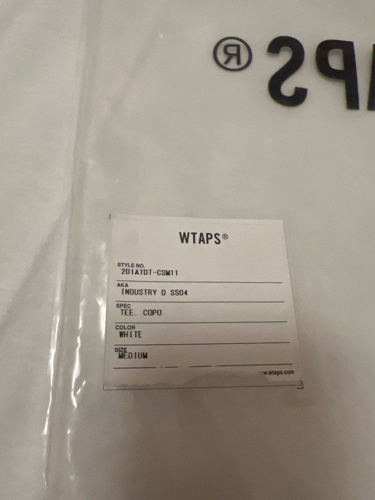 Wtaps Tee （分類：T-shirt、恤衫、有領衫）位於 Hong Kong。 由 laubobo0924 提交（商品編號 1311683377，圖片 3）。簡介： 100%real and 90% new 購自bc store 長度 : 76.5cm 寬55.5cm 。