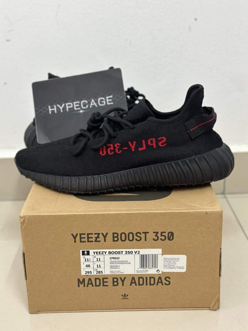 Yeezy bred v2 box sales
