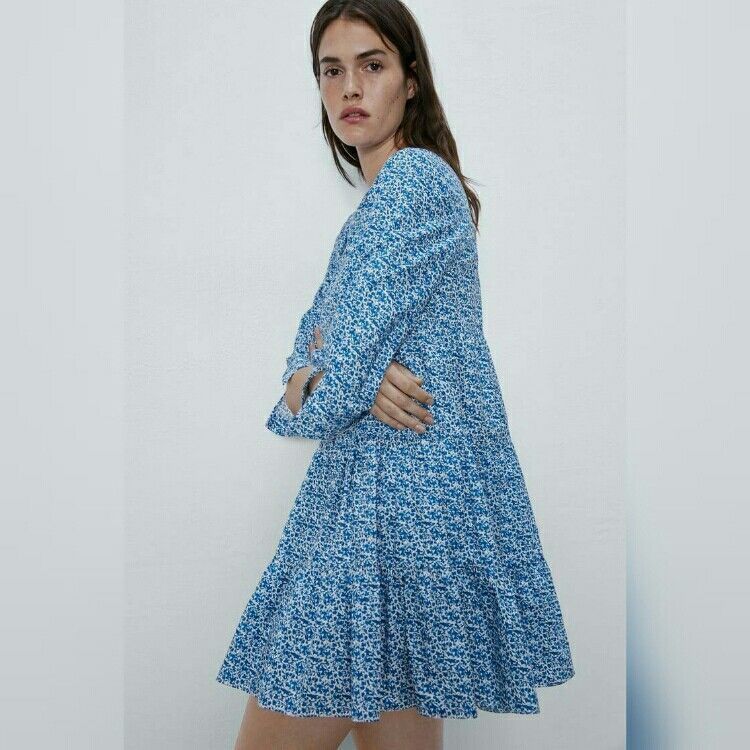 mini dress Women's Knit Pearl Mini Dress by Naked Wardrobe, Cotton Candy / XL
