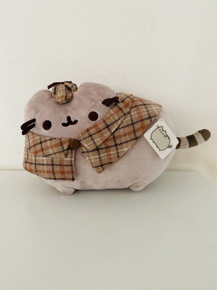12 Gund Pusheen Detective Cat Plush Soft Toy