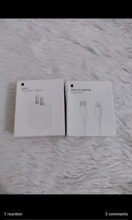 20watts  apple charger type c to lightning