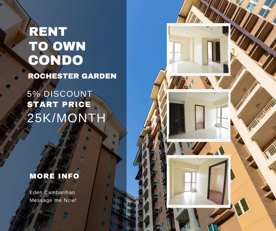 Affordable Renttoown 2Bedroom Condo in Pasig 5DP to Move In