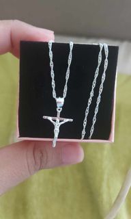 925 silver cross necklace