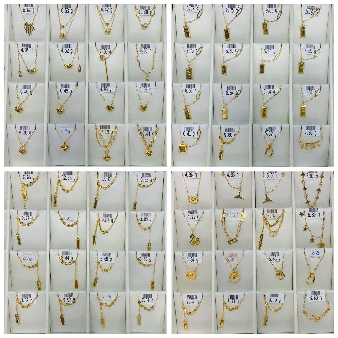 俐格珠寶批發純金9999 黃金套鍊價格:洽詢, 名牌精品, 精品配件在旋轉拍賣