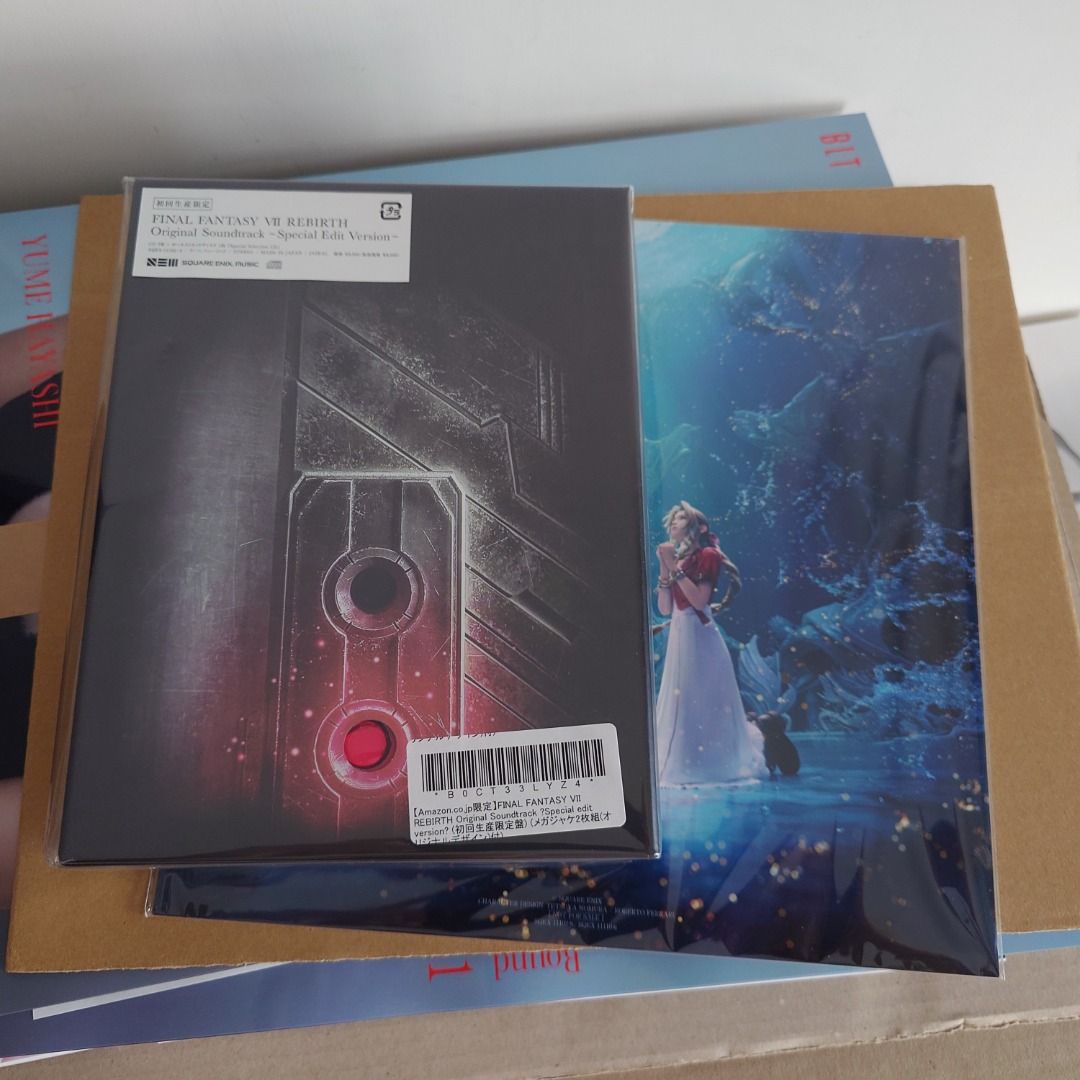 全新日版8CD boxset FINAL FANTASY VII REBIRTH Original Soundtrack 